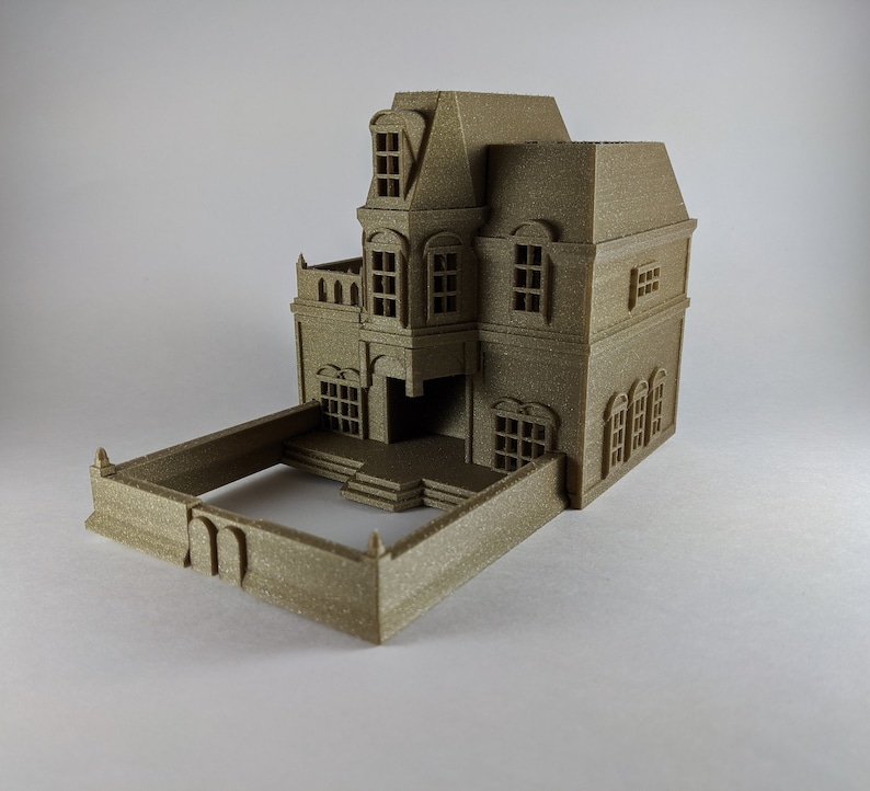 Tärningstorn - Spökhus Tärningstorn - Svek vid Huset på Kullen - DnD Tillbehör - Daggerheart Tärningstorn - Dungeon Master Gåva bild 2