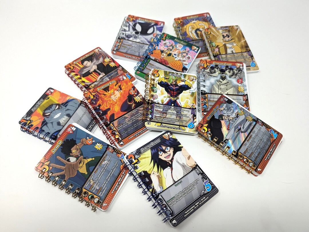 Heroes & Teachers My Hero Academia Universus Trading Card Notebook