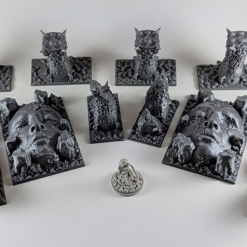 Kingdom Death Monster Compatible Terrain Set 3D Printed Etsy