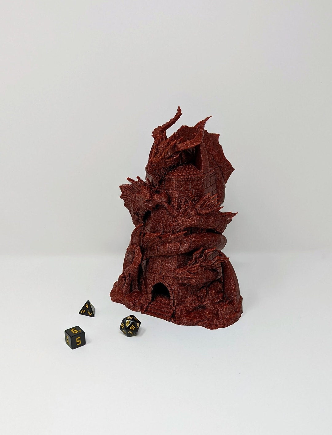 Tiamat Dice Tower Dragon Dice Tower Dnd Gift Dnd Dice Tower DND Dice