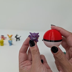 Pocket Monster Mystery Balls | Party Favor | Birthday Favor | Party Bag | Birthday Decor | Stocking Stuffer