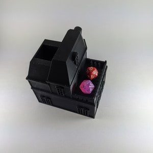 Tärningstorn - Spökhus Tärningstorn - Svek vid Huset på Kullen - DnD Tillbehör - Daggerheart Tärningstorn - Dungeon Master Gåva bild 9