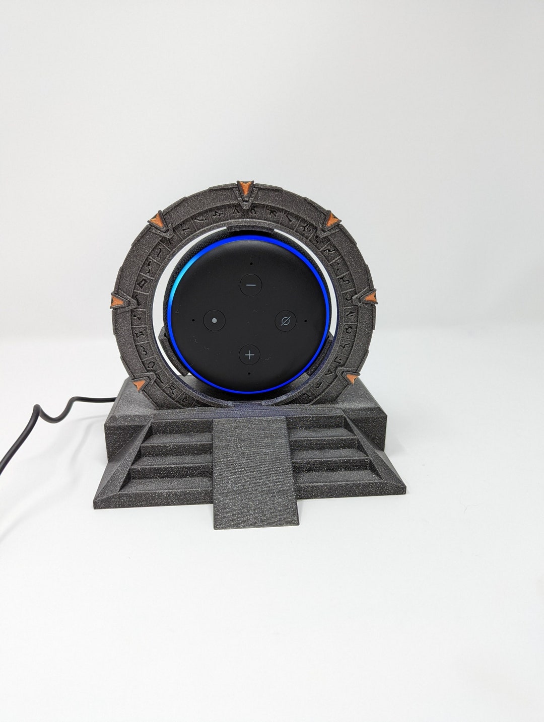 Stargate SG 1 Echo Dot Display Holder Alexa Dot Holder Etsy