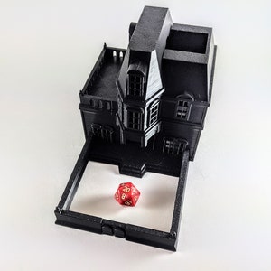 Tärningstorn - Spökhus Tärningstorn - Svek vid Huset på Kullen - DnD Tillbehör - Daggerheart Tärningstorn - Dungeon Master Gåva bild 6