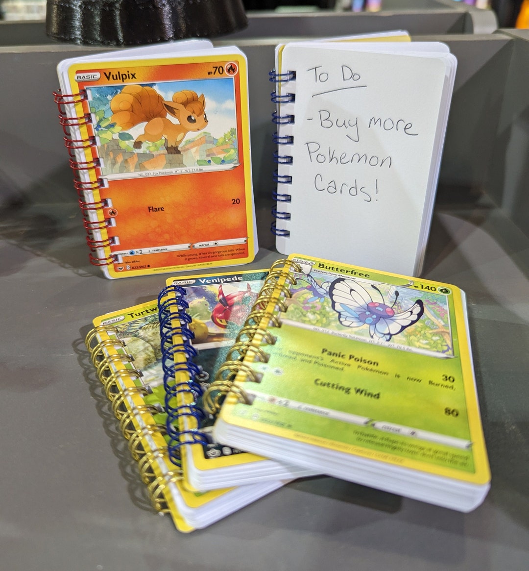 Pokemon Trading Card Notebook Notepad Pocketbook Pocketmonster Pocket