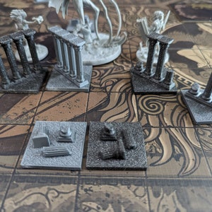 Aeon Trespass: Odyssey Game Columns Terrain - Terrain Upgrade