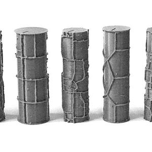Textured Rollers CollectionClay/ Foams D&D Terrain | 28mm | 32mm | Dungeons and Dragons | DnD | Polymer Clay Pattern | Tabletop RPG | Set 9