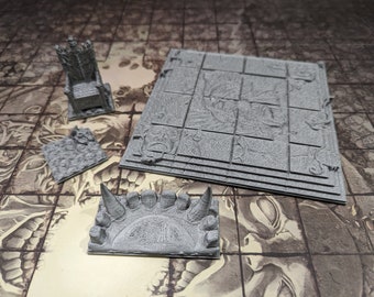 Terrain for Lion Knight Expansion - Kingdom Death: Monster