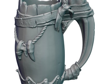 Barbarian Mug - DnD Gift - DnD Accessory - Dungeon Master Gift