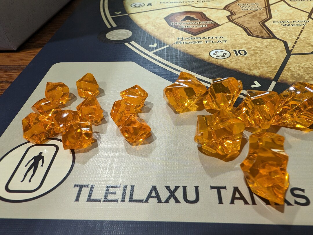 Dune Imperium Spice Token Upgrade Dune Spice Tokens Etsy