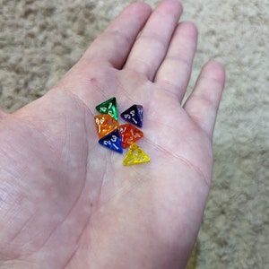 Miniature Dice Perfect DnD gift Dungeon Master Gift Healing Potion Dice Health Potion Dice image 2