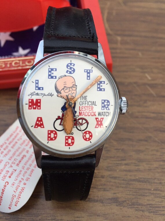Lester Maddox wristwatch