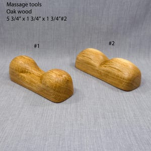 Wooden massage tool for  legs. reflexology, traditional acupressure thai massage
