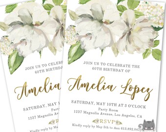 80th birthday invitations etsy