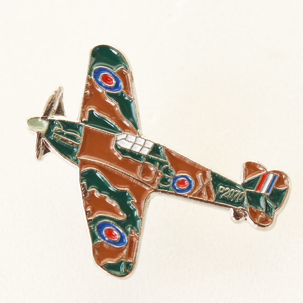 WWII Hurricane Plane / Aircraft Lapel Hat Tie Pin Badge - World War 2 Gift New