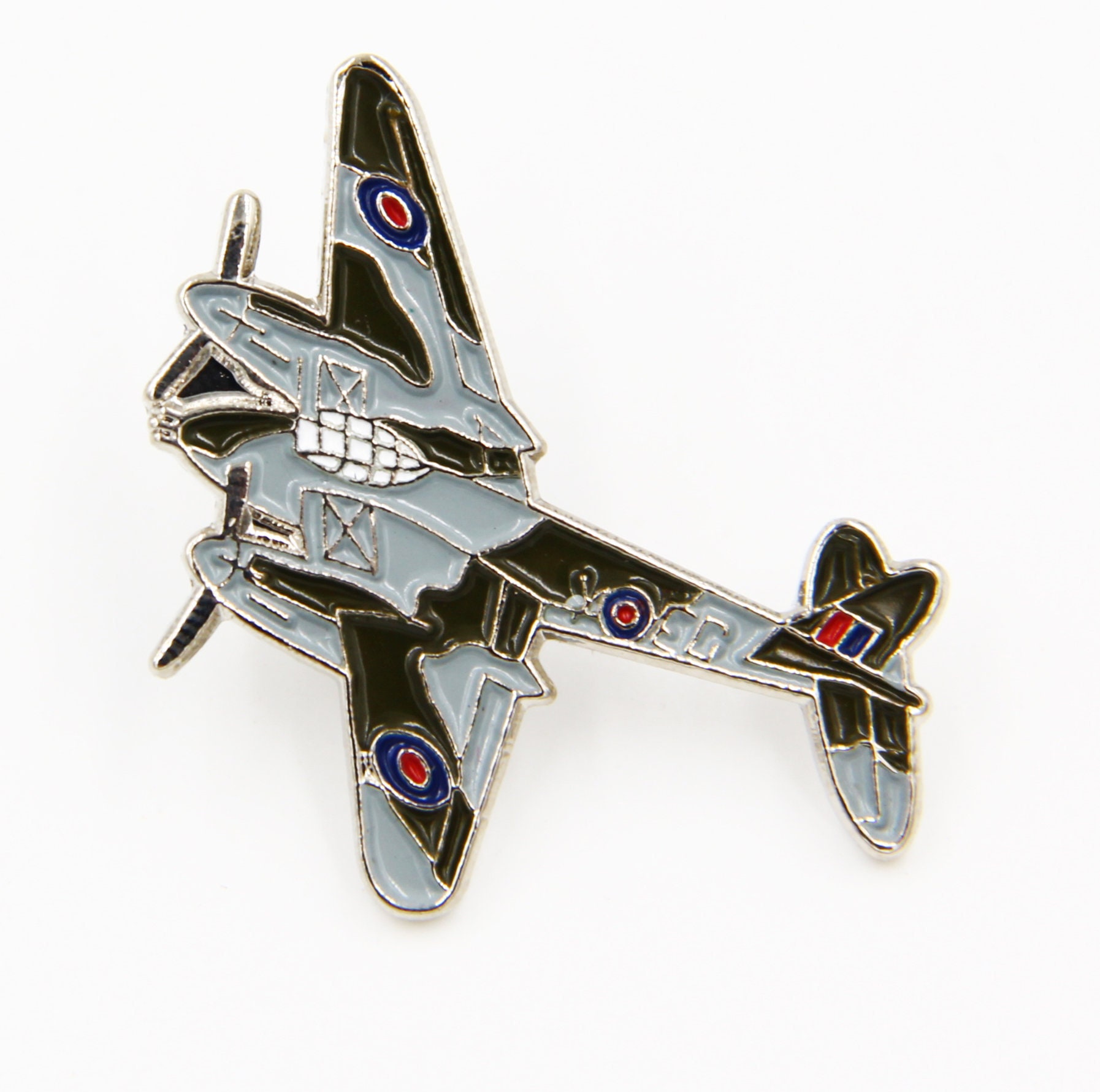 RAF Vulcan WW2 Metal Enamel Pin Badge Aeroplane Aircraft 