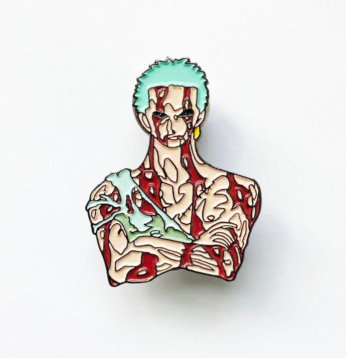 One Piece 'Roronoa Zoro  Hunter Hide and Seek' Enamel Pin - Distinct Pins