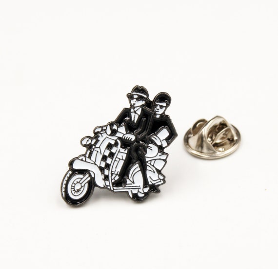 Ska Trilby Mod Mods Lapel Hat Tie Pin Badge Reggae Two Tone Pork Pie Hat