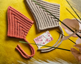 Gestrickte Baby Elfen Mütze, Merino Wolle Baby Mütze, Baby Elf Mütze, Baby Elf Mütze, Neugeborenen Mütze
