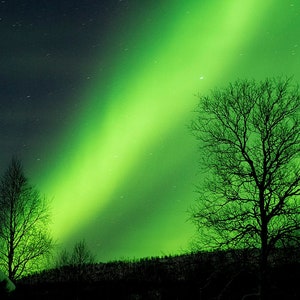 Polarlichter 4 Aurora Borealis Sternenhimmel Fernweh Geschenk Fotodruck