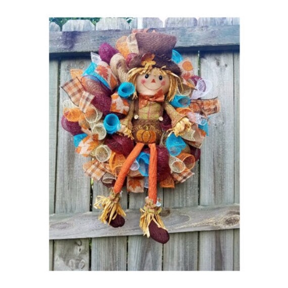 fall door wreath fall wreath fall decorations thanksgiving | Etsy