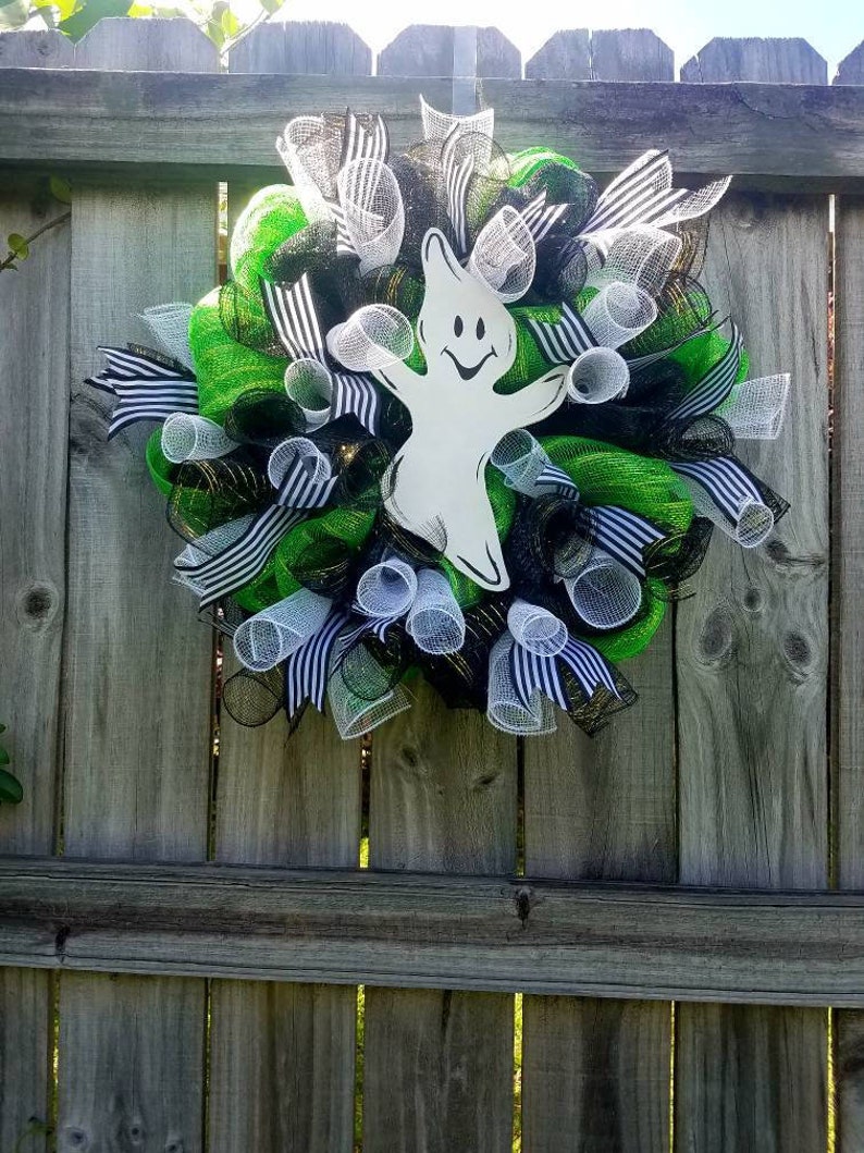 Halloween Decorations Halloween Wreath Halloween Door Decor Etsy