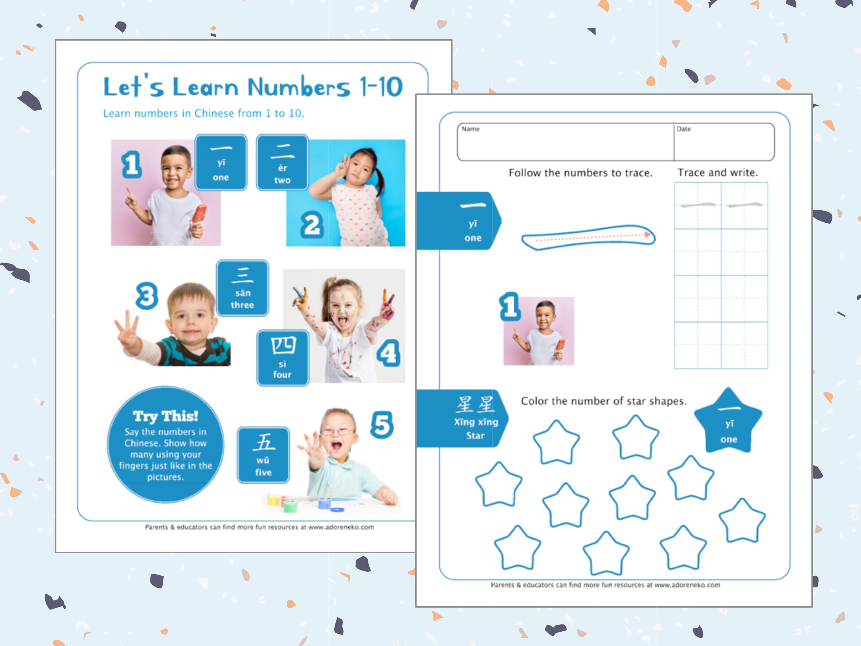 learn chinese numbers mandarin pinyin english printable pdf etsy