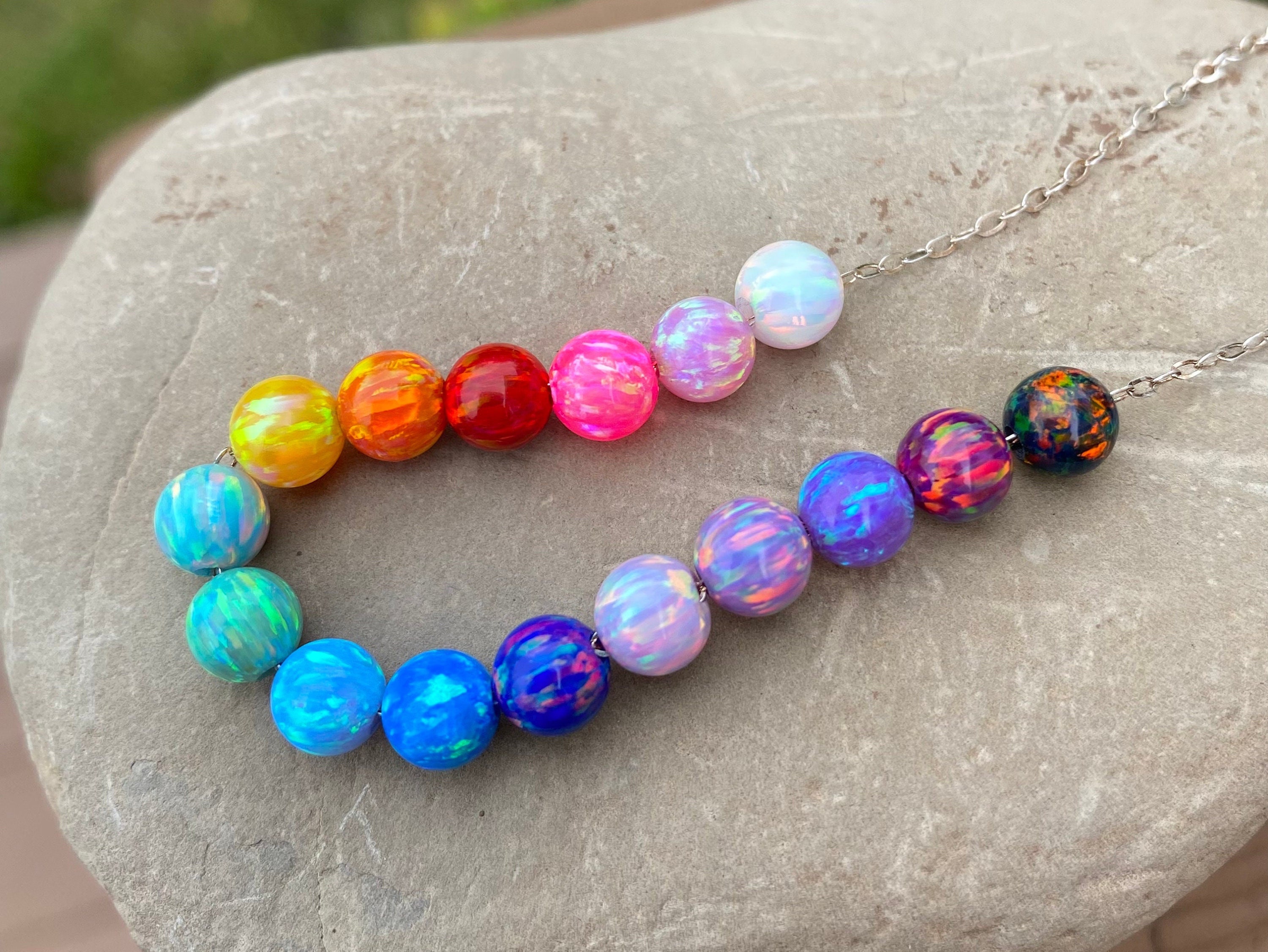 Genuine opal beads clearance