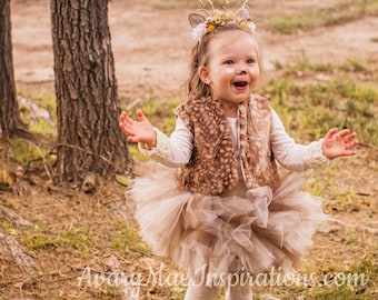 deer costume for baby girl