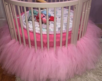 round crib nursery on Round Crib Etsy