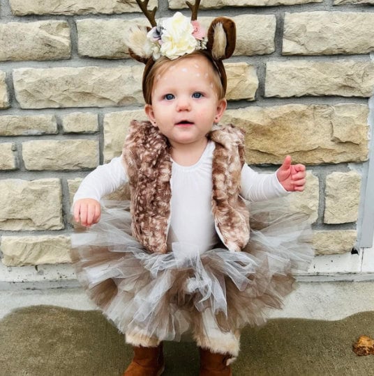 Baby Mädchen Tutu Rock Mit Blumen Stirnband - Rosa Tüllrock Für Fotoshooting