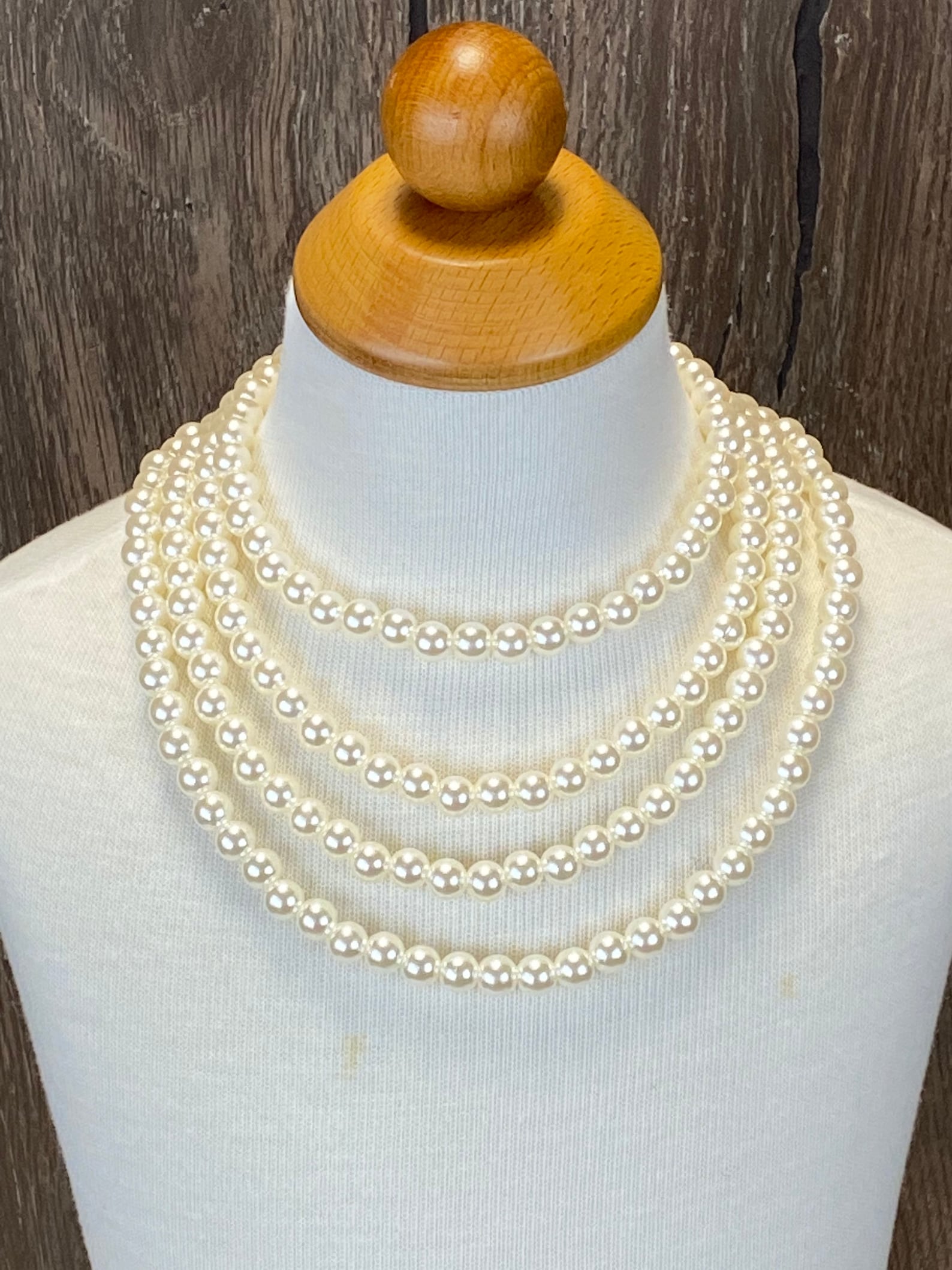 Pearl Baby Necklace Ivory Girls Necklace Baby Pearl Etsy