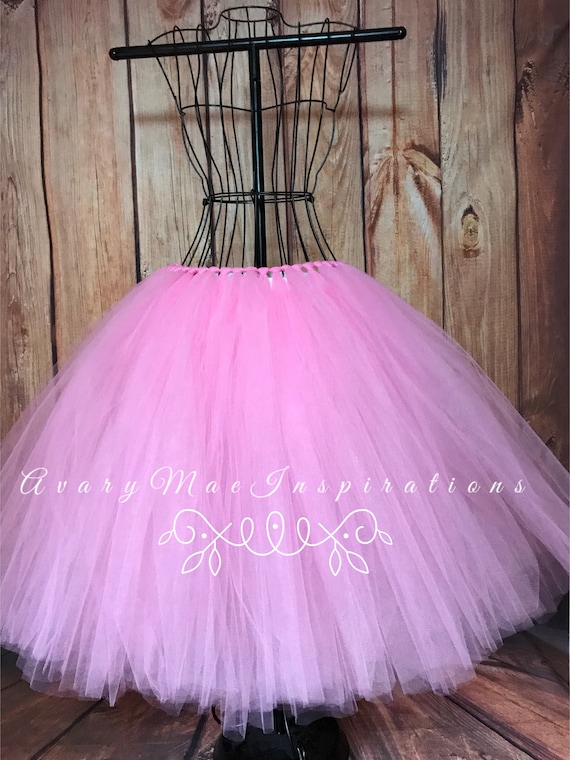 Fonkelnieuw Roze volwassen Tulle rok dames plus grootte Tutu vrouw Tulle | Etsy TQ-73