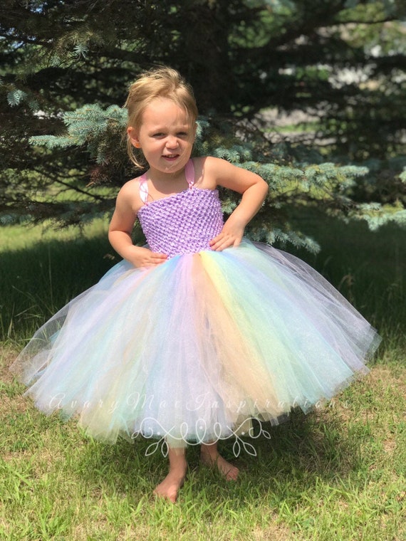 Robe en tutu licorne