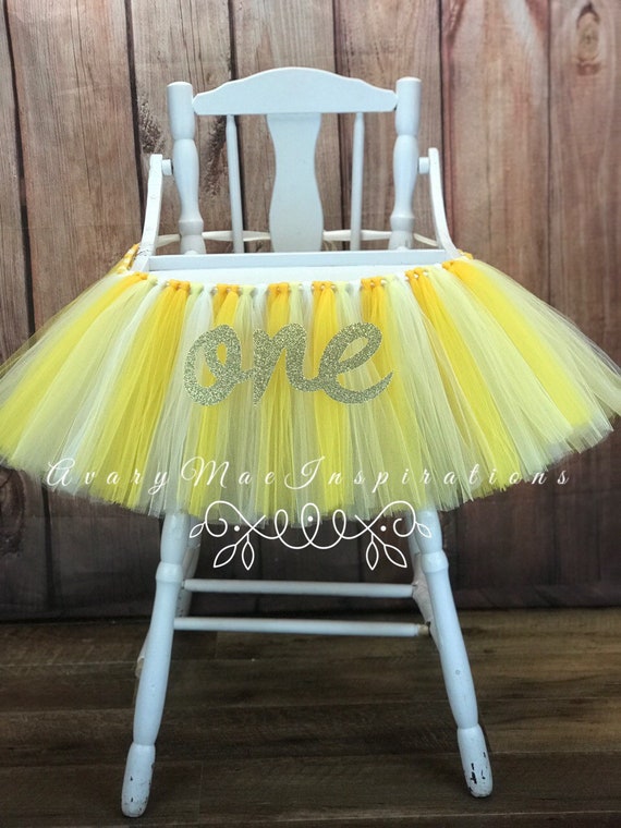 High chair 2025 tutu skirt
