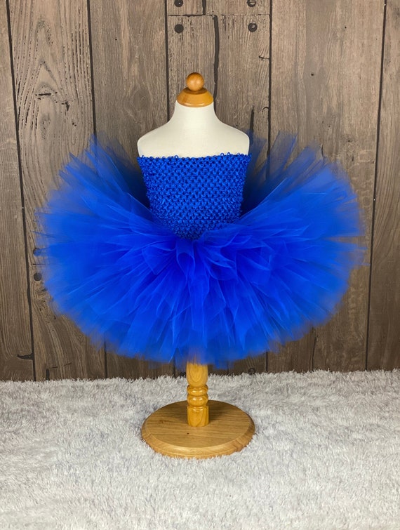 Vestido de tutú azul para niña otros colores disponibles Cumpleaños, Sesión  de fotos, Concurso, Princesa, Niña de las flores -  México