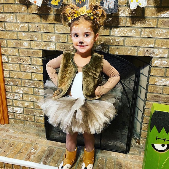 deer costume tutu