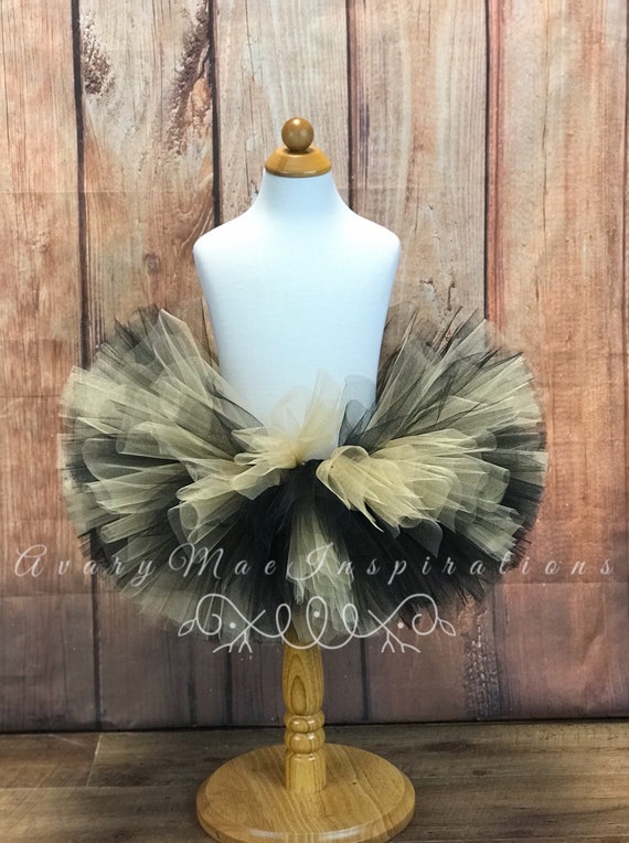 Baby girl gold tutu skirt sales
