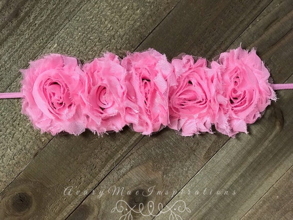 baby shower head flowers