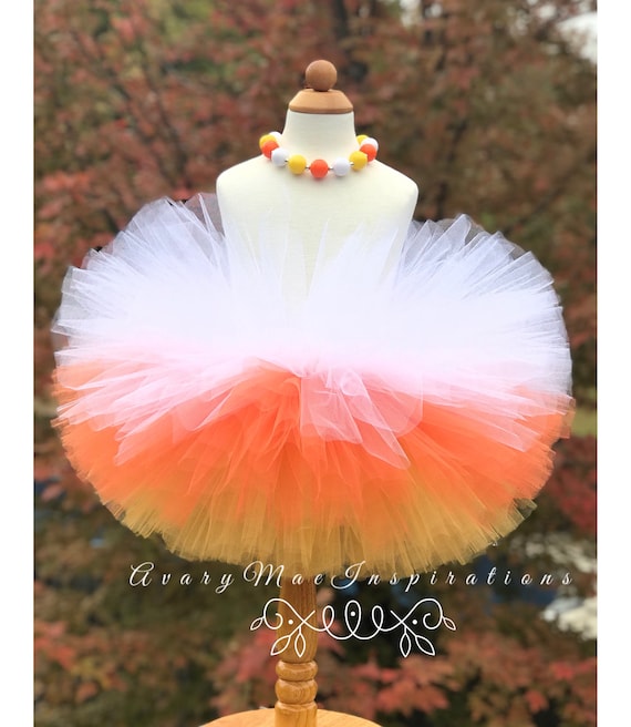 Candy Corn Tutu, Halloween Tutu, Fall Tutu, Girls Tutu, Candy Corn Costume Tutu, Girls Tutu, Infant Tutu, Baby Tutu, Custom Colors Available Il_570xn