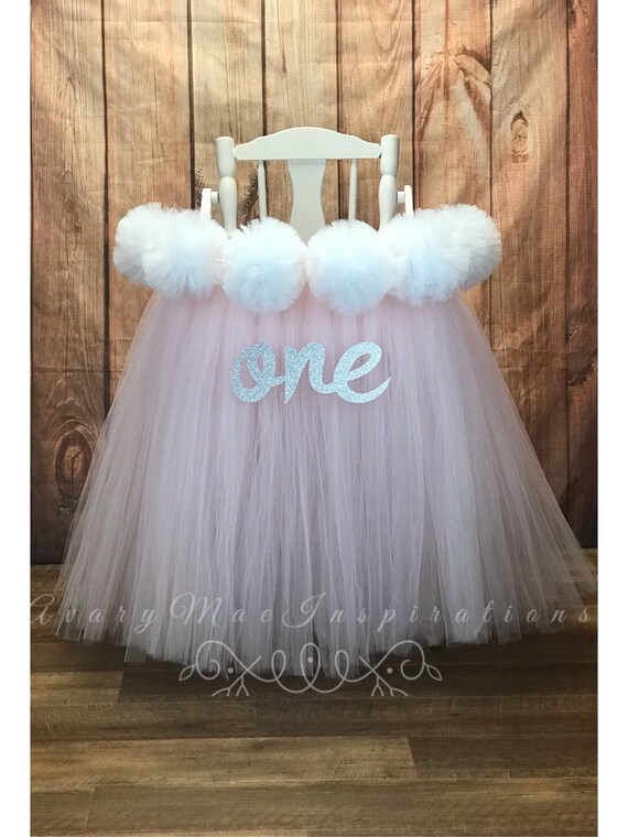 Tulle skirt for high chair cheap
