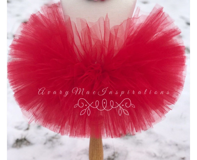 Girls Red Tutu Birthday Baby Tutu Valentines Red Infant Etsy