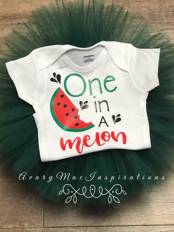 watermelon first birthday outfit