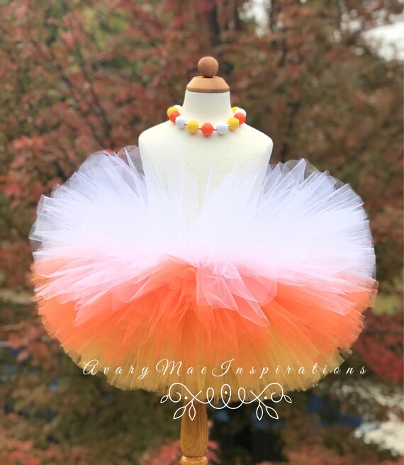 Candy Corn Tutu, Halloween Tutu, Fall Tutu, Girls Tutu, Candy Corn Costume Tutu, Girls Tutu, Infant Tutu, Baby Tutu, Custom Colors Available Il_570xn