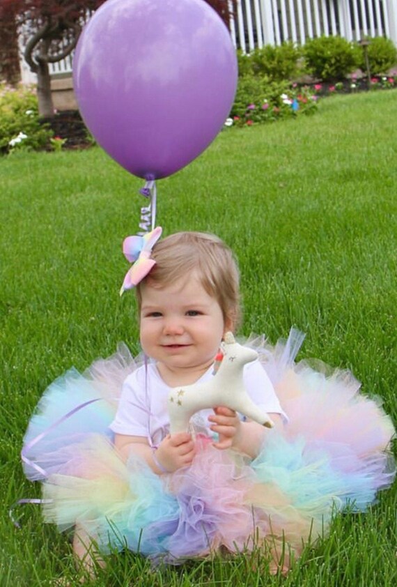 infant rainbow tutu
