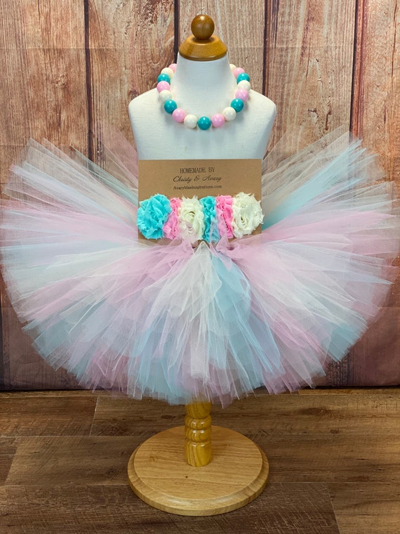 aqua tutu skirt