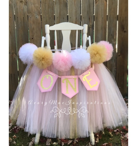 high chair tutu skirt