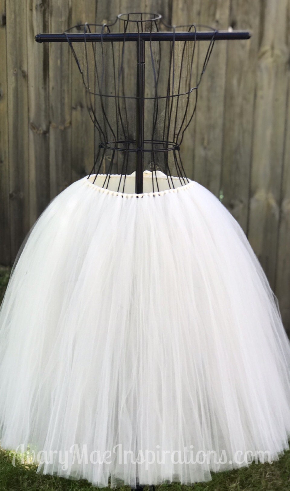 Treat ürself volume tulle tutu ivory