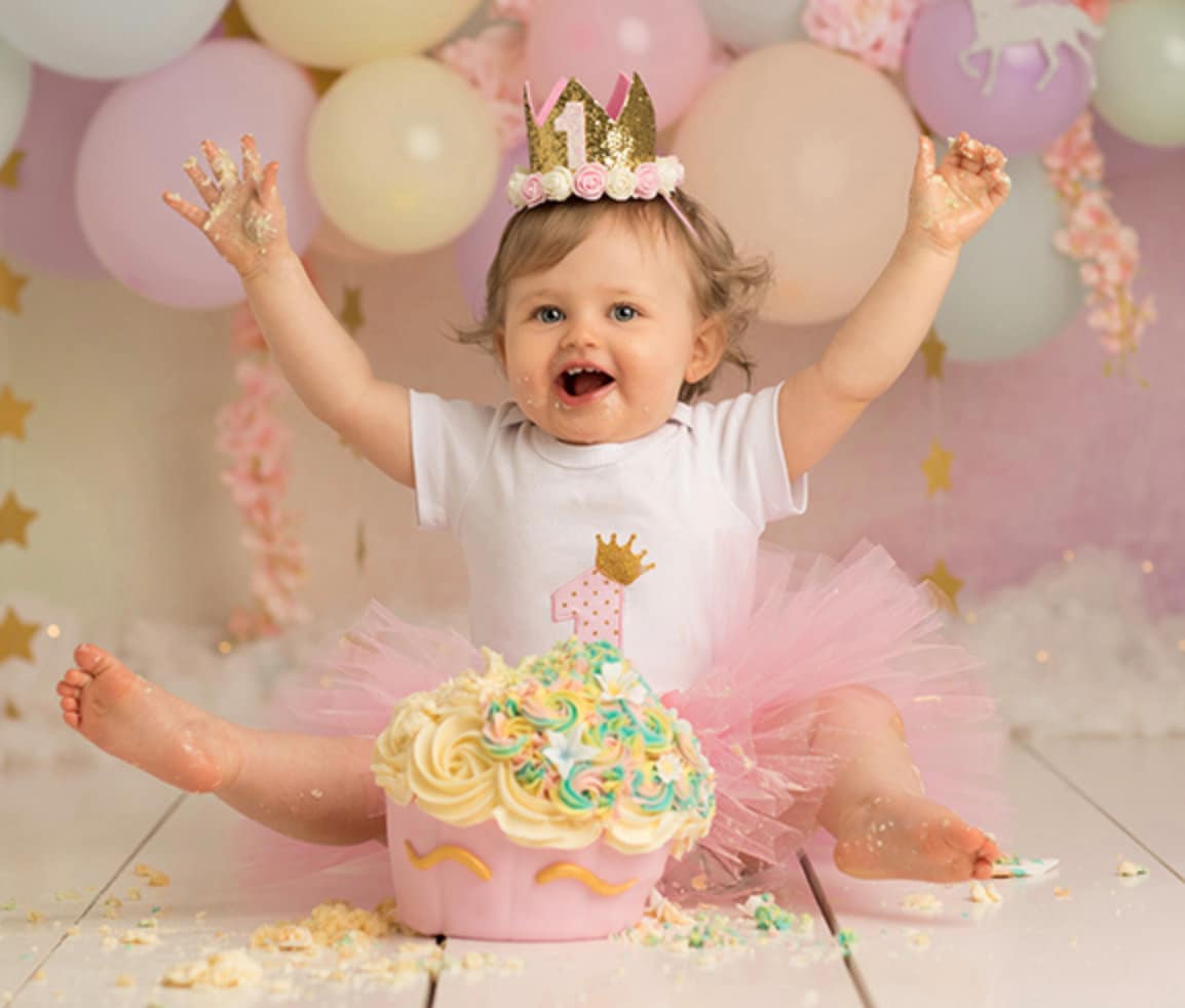 Pastel Rainbow Tutu, Bebé Tutu, Bebé Tutu, Niño Tutu, Niñas Tutu, Primer  Cumpleaños Tutu, Pastel Tutu, Smash Cake Photo Shoot Esponjoso Tutu -   México