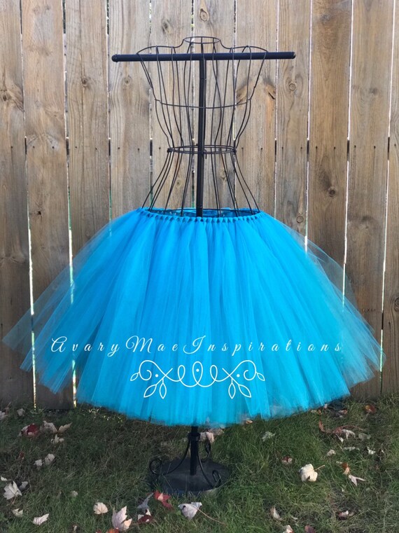 teal tutu skirt